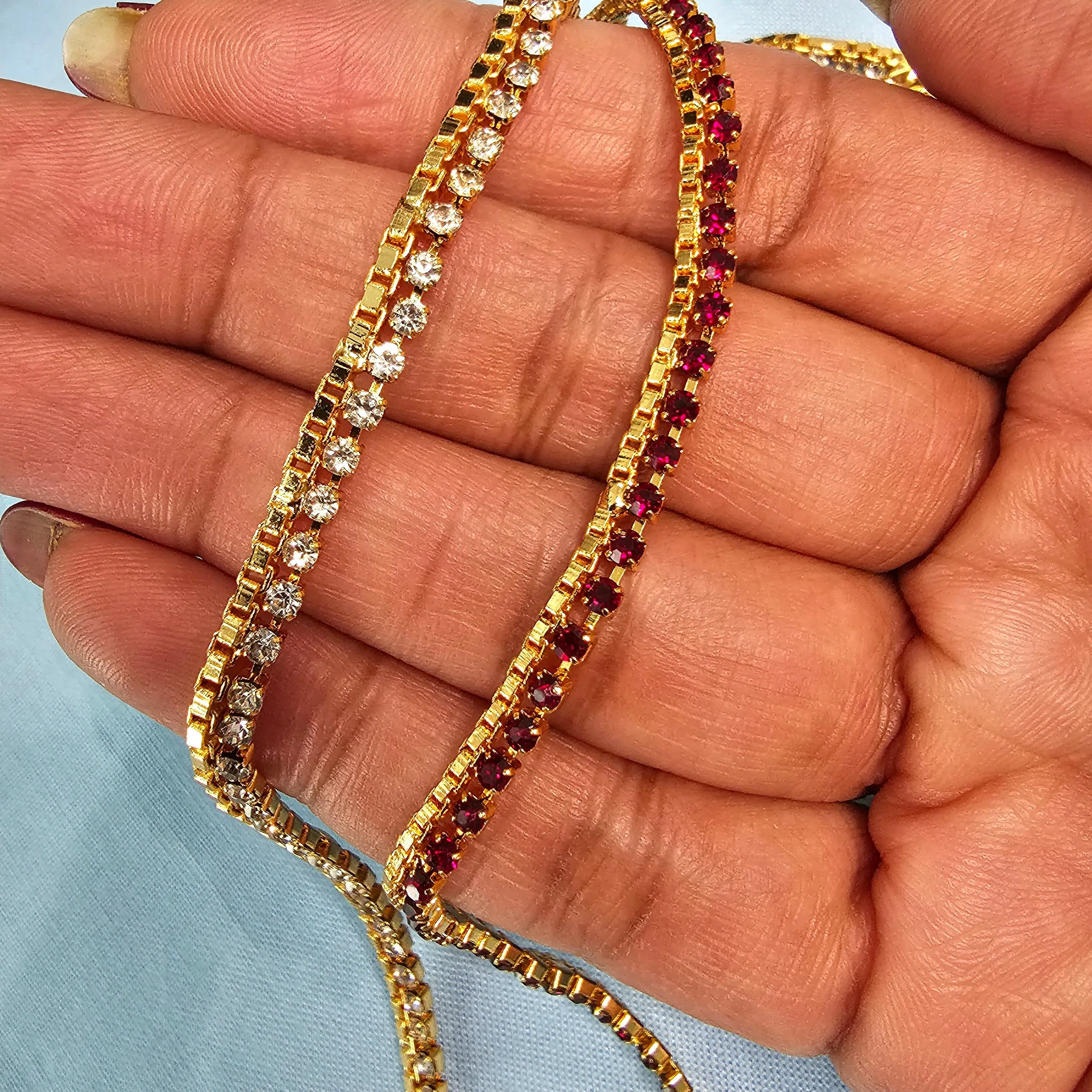 Stone Anklets