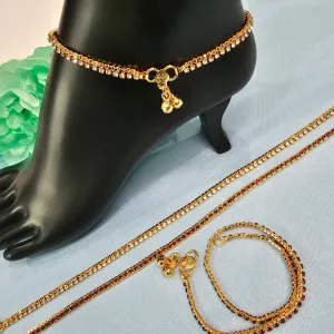 Stone Anklets