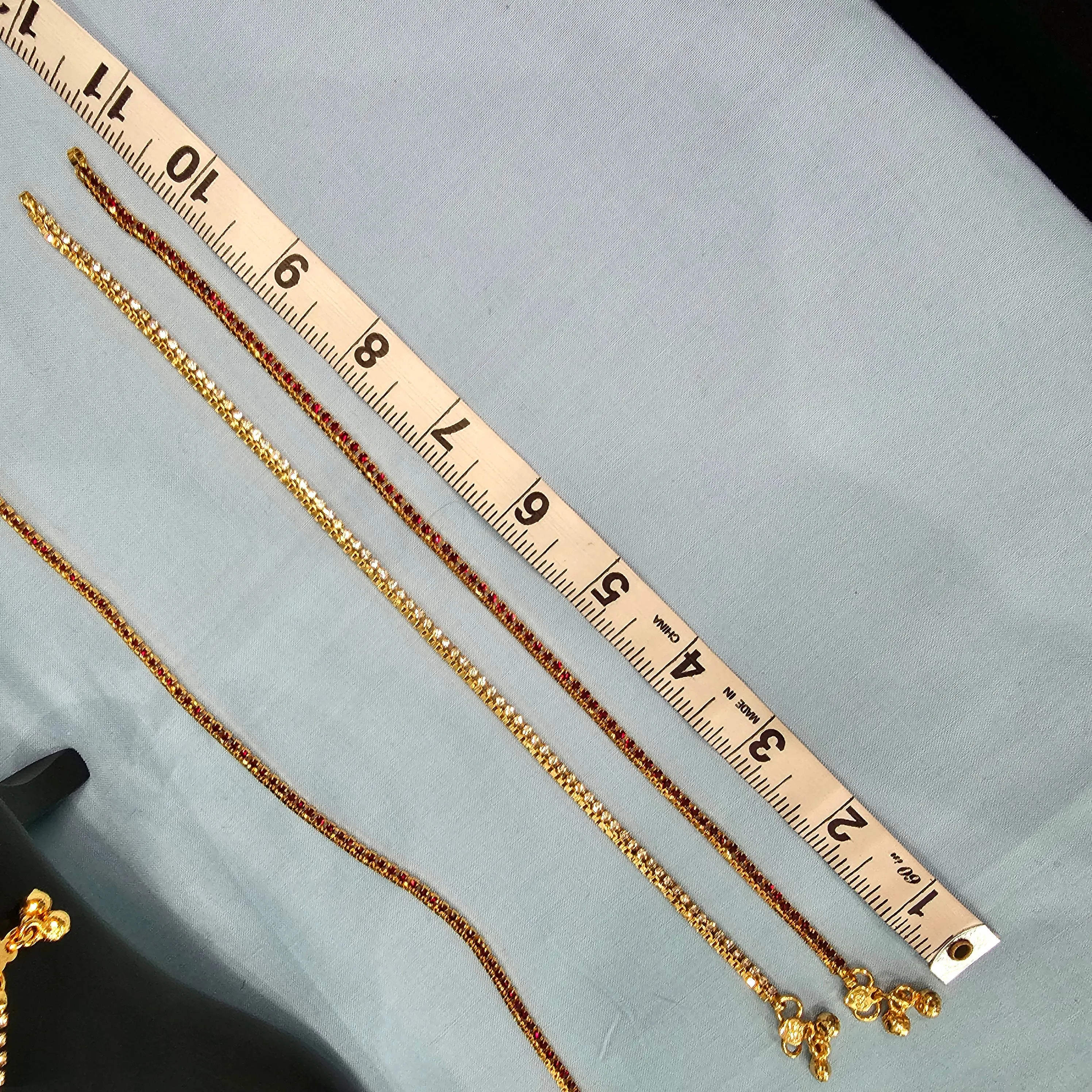 Stone Anklets