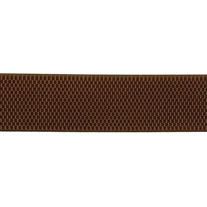 Stretch Band Belt Dark Brown