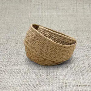 Stretch Raffia Belt Band - Dark