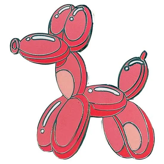 Strike Gently Co Balloon Dog Pin