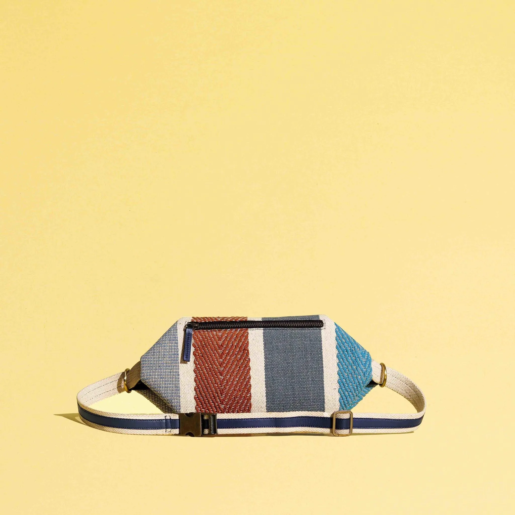 Striped Fanny Pack