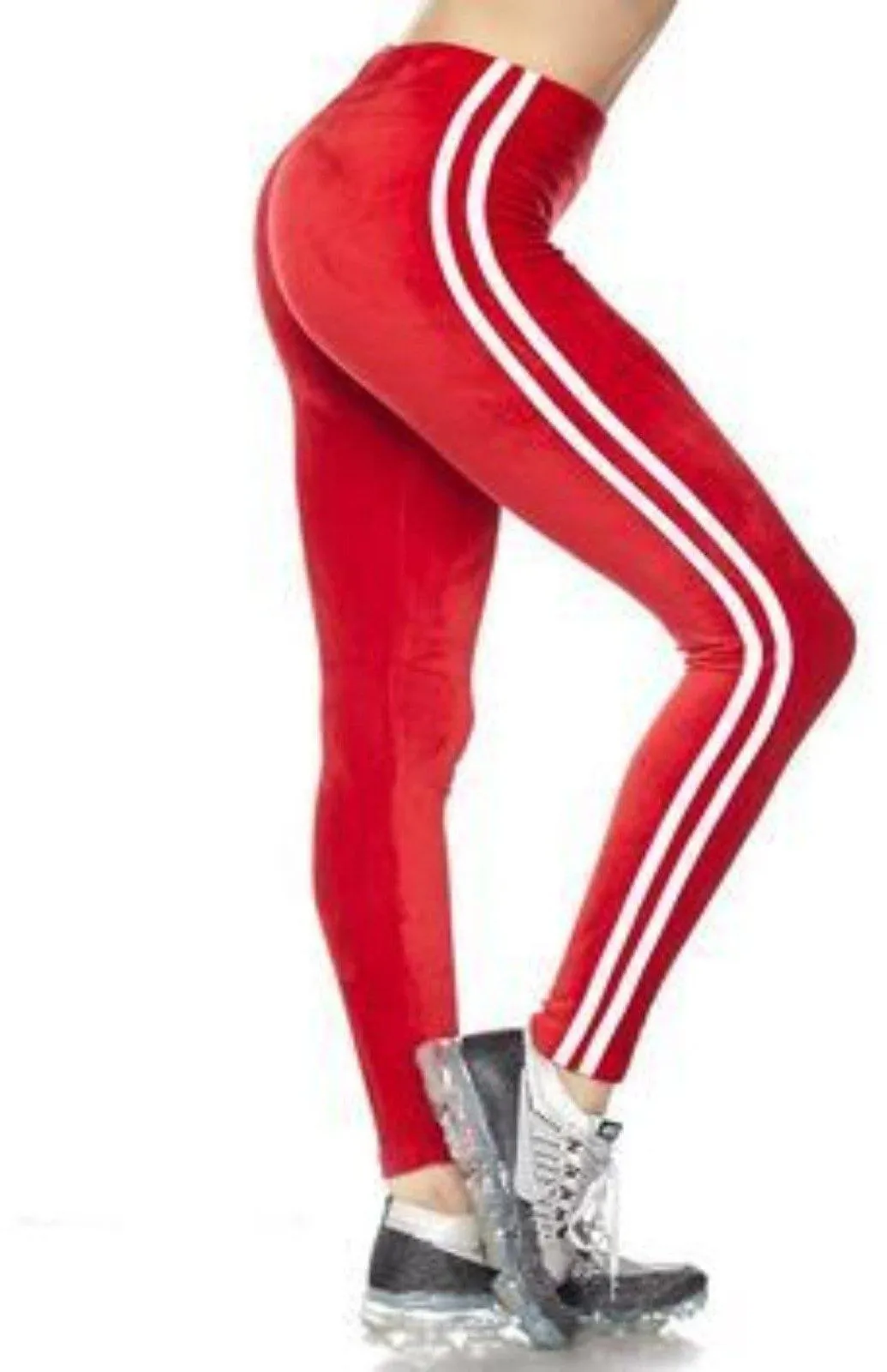 STRIPED-Leggings 3 Side Stripe