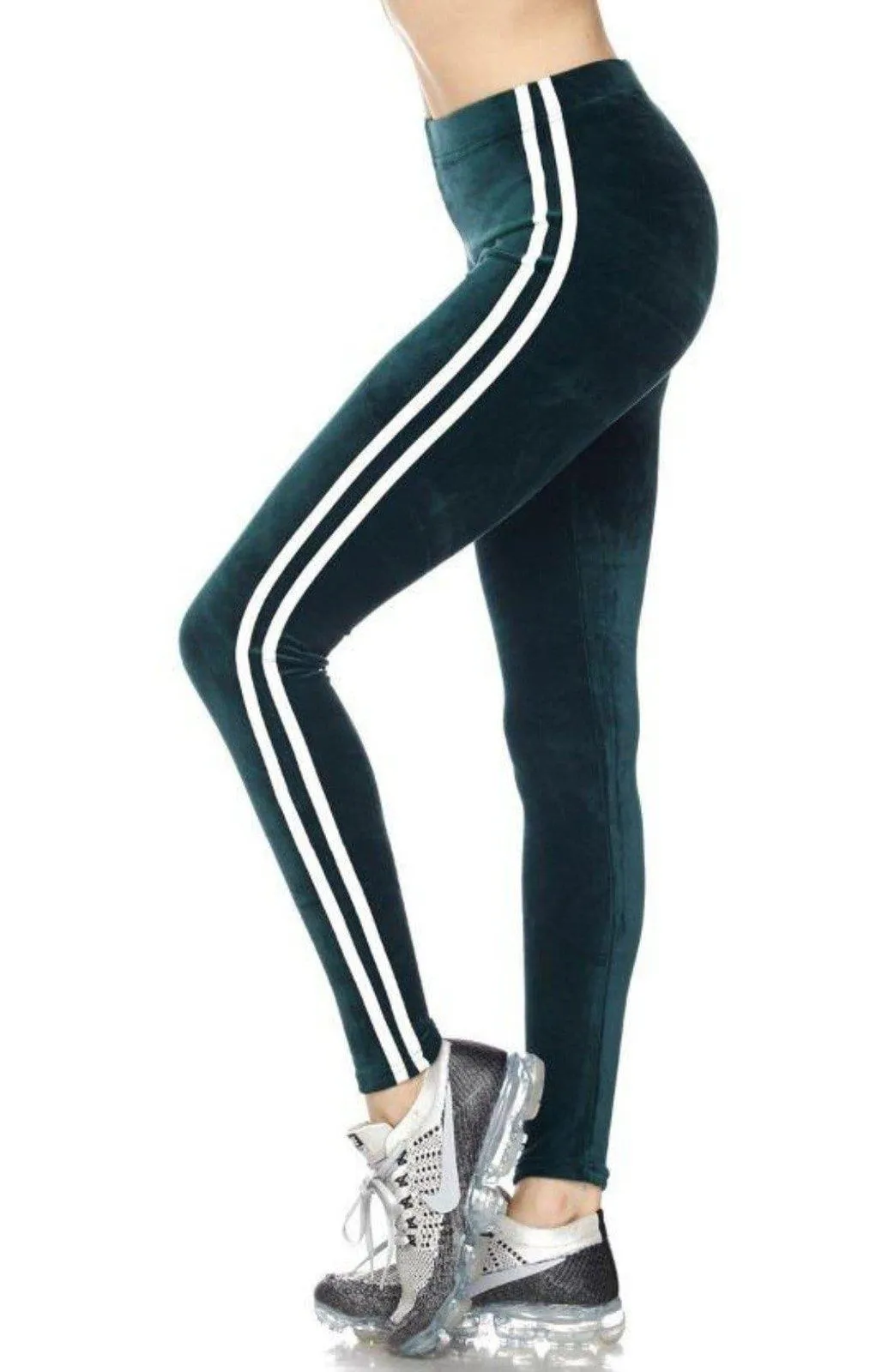STRIPED-Leggings 3 Side Stripe