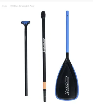 STX Glass fibre 3 piece SUP paddle