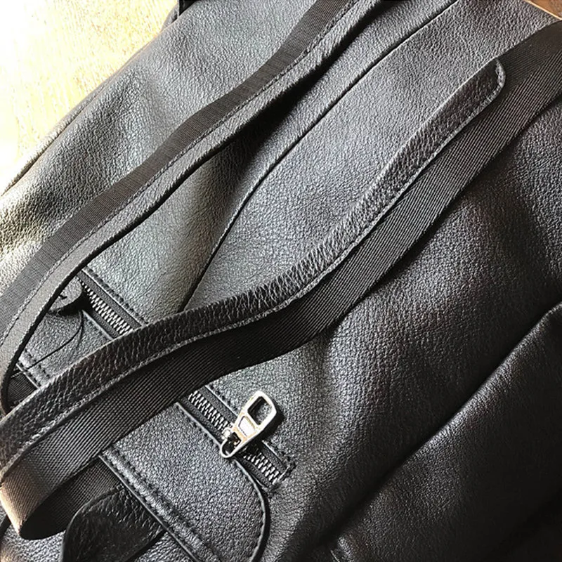 Stylish Full Grain Leather Backpack Natural Cow Leather Travel Backpack Women Leather School Backpack TSM1931
