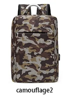 Stylish High Quality Waterproof  Backpack with USB Port and Laptop Pocket.