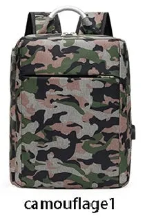 Stylish High Quality Waterproof  Backpack with USB Port and Laptop Pocket.