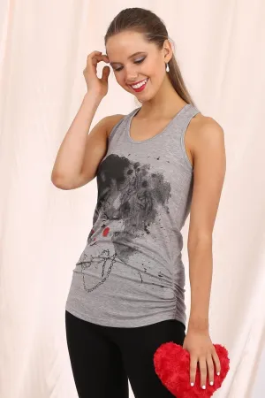 Summer Tank Top in grey