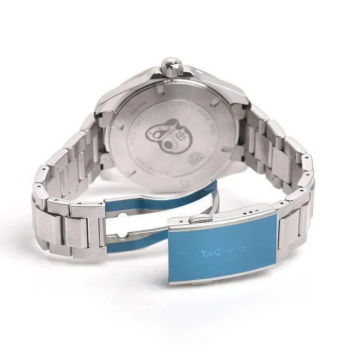 TAG HEUER AQUARACER RED ALUMINUM BEZEL MEN WATCH WAY101A.BA0746