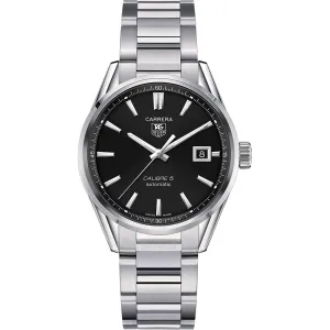 TAG HEUER CARRERA AUTOMATIC STAINLESS STEEL MEN WATCH WAR211A.BA0782