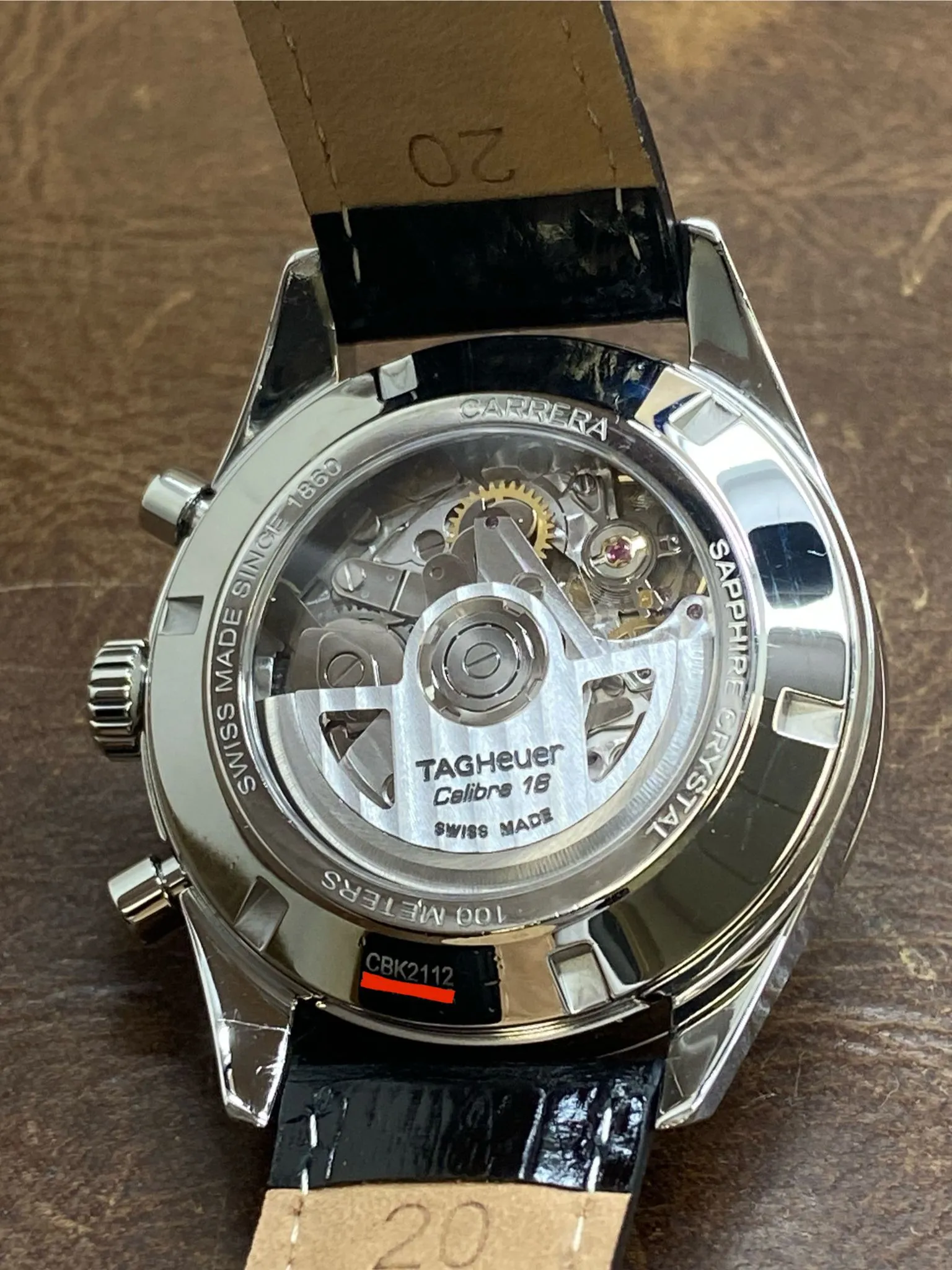 TAG Heuer Carrera Chronograph 41mm Cal. 16 CBK2112 Blue Dial Automatic Men's Watch