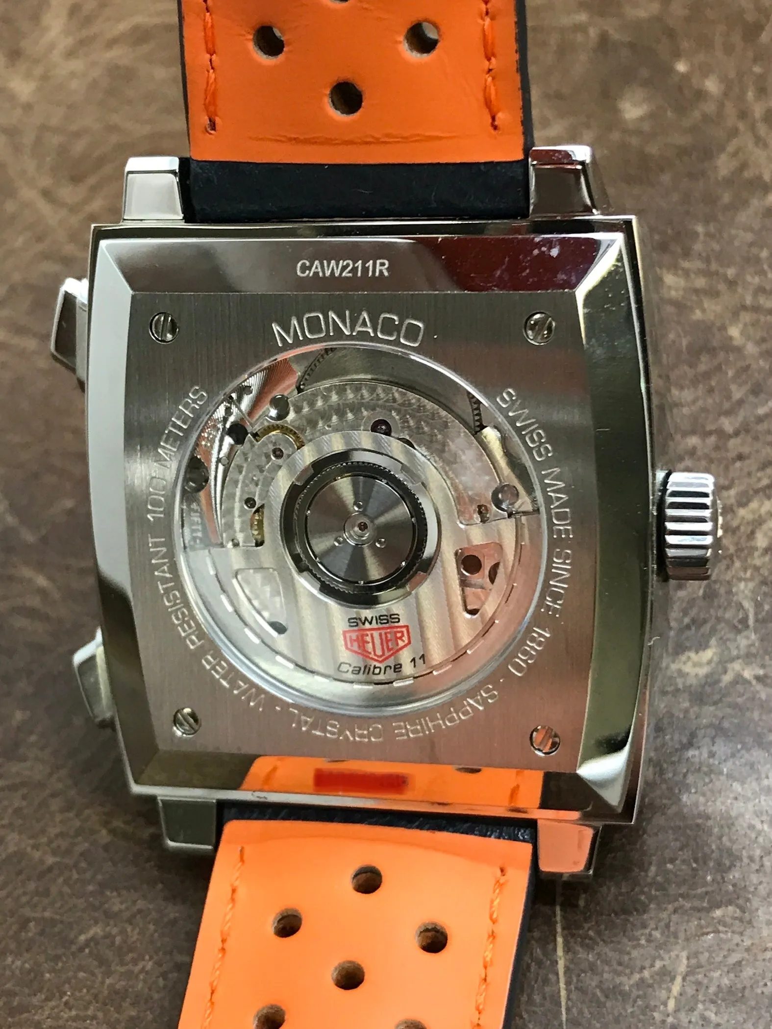 TAG Heuer Monaco Gulf 50th Anniversary Steve McQueen Special Edition CAW211R.FC6401 Blue Dial Automatic Men's Watch