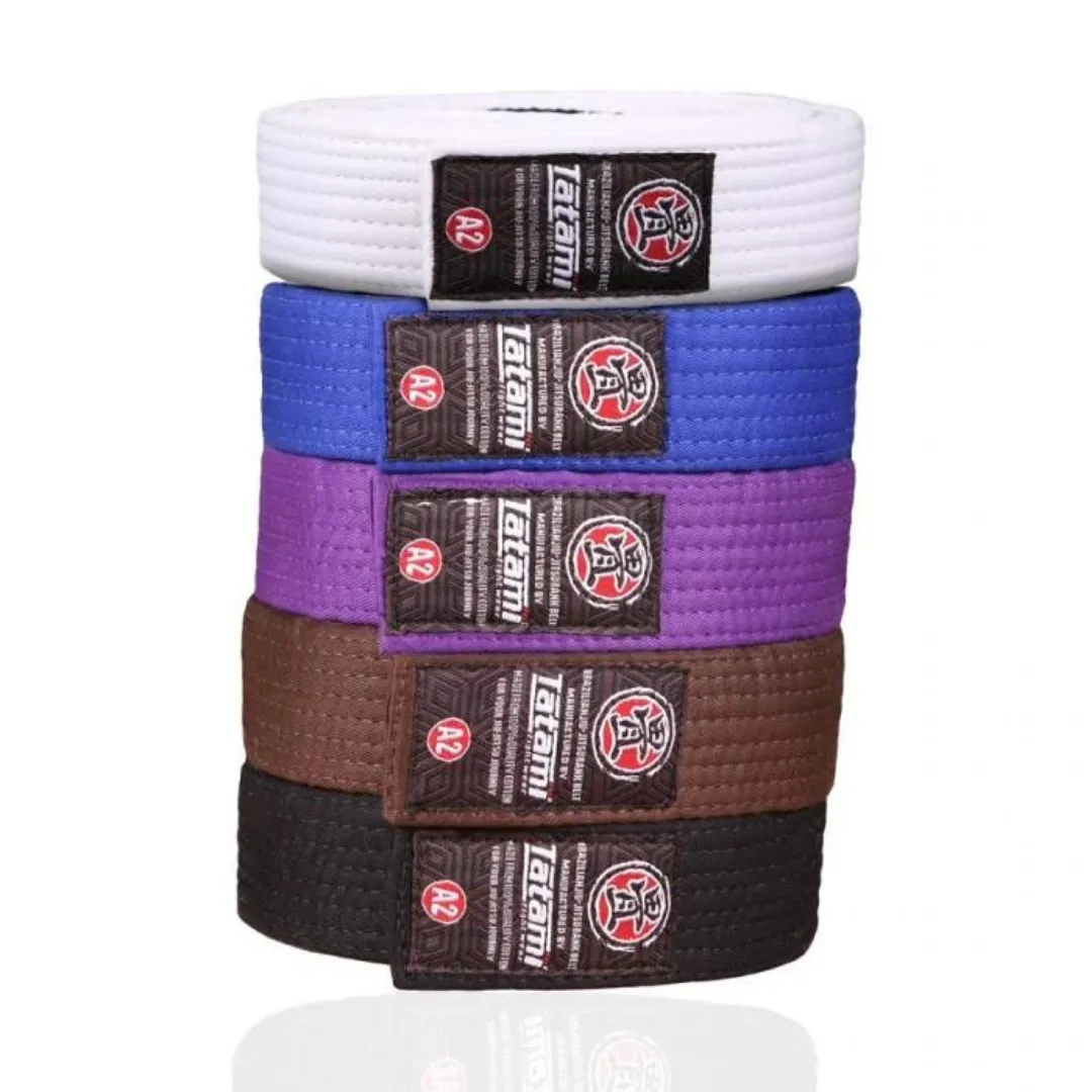 TATAMI BRAZILIAN JIU-JITSU BELT - MULTIPLE COLOURS