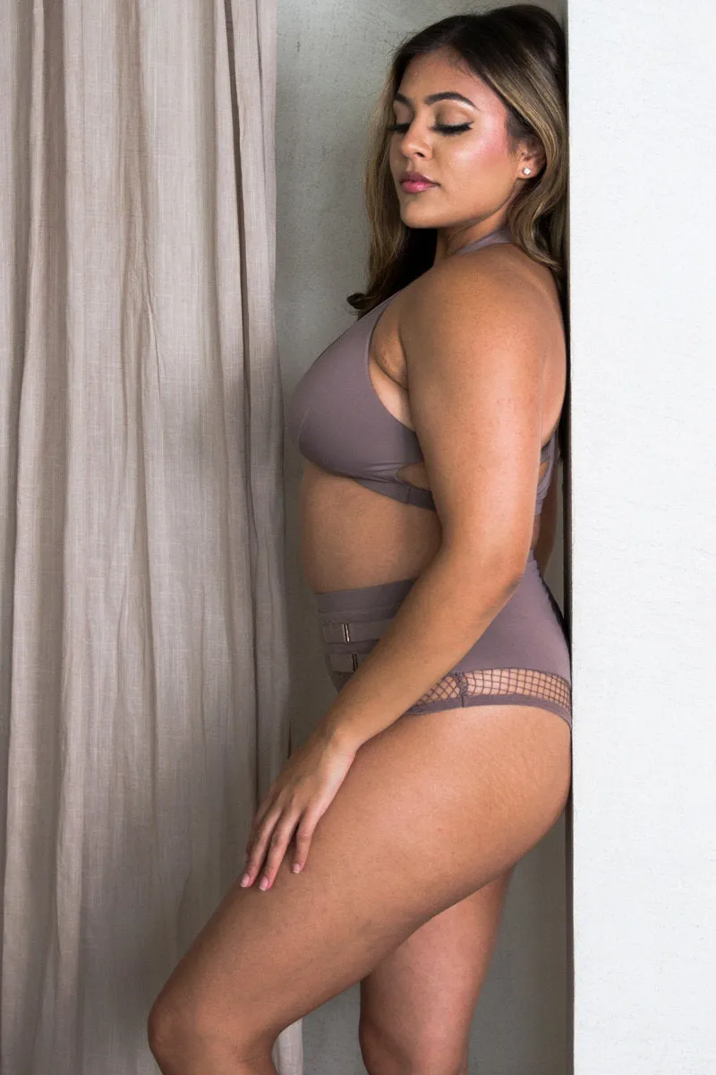 Tatiana Active Isla Top - Matte Cocoa
