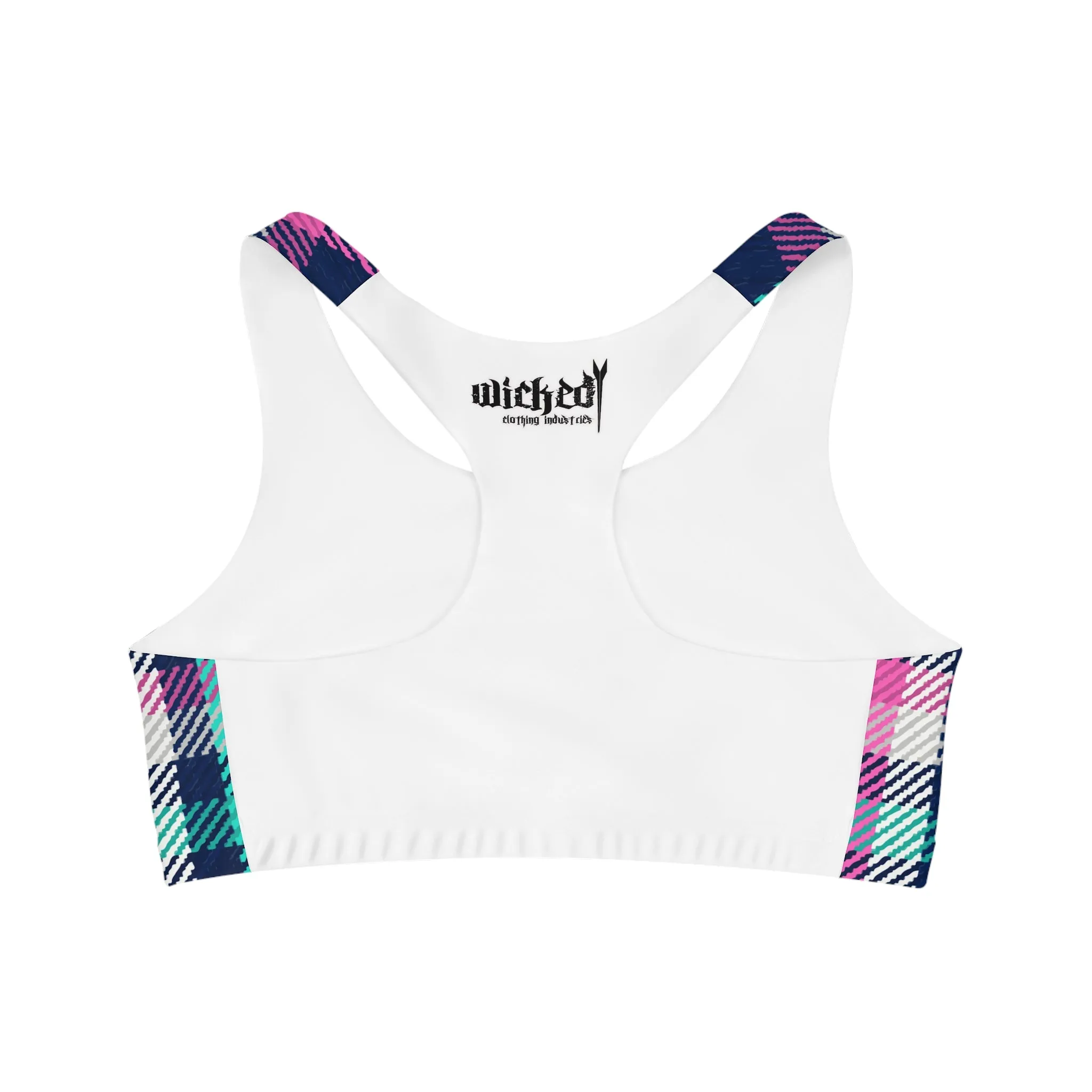 Tealberry Twist Seamless Sports Bra