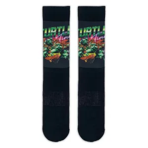 Teenage Mutant Ninja Turtles 'Turtle Time Retro' Adult Printed Socks