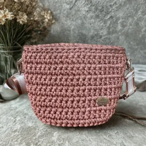 The Arwen – Handmade Crochet Crossbody Bag in Copper