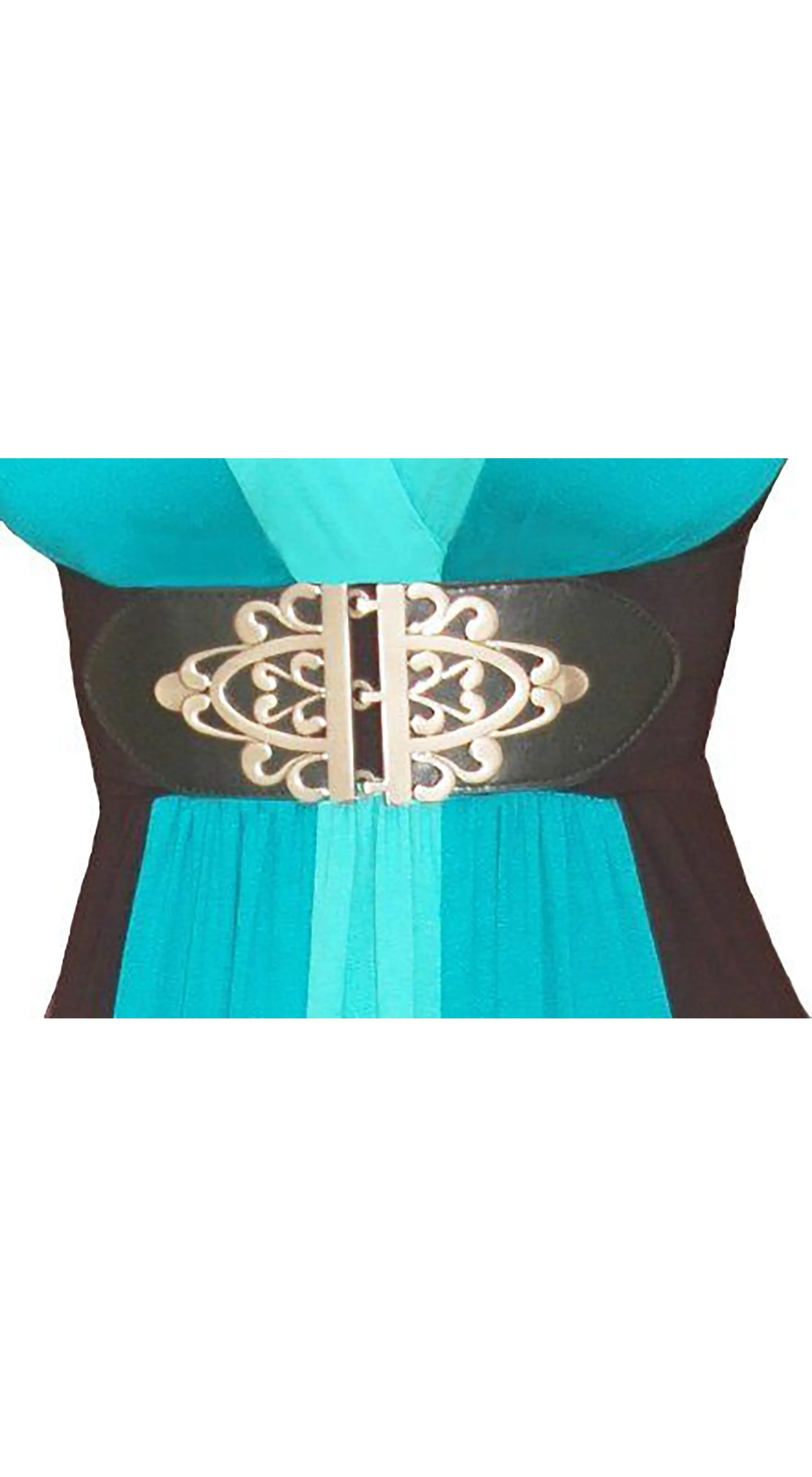 The Brushed Silver Stretchy Belt