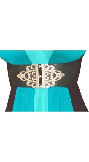 The Brushed Silver Stretchy Belt