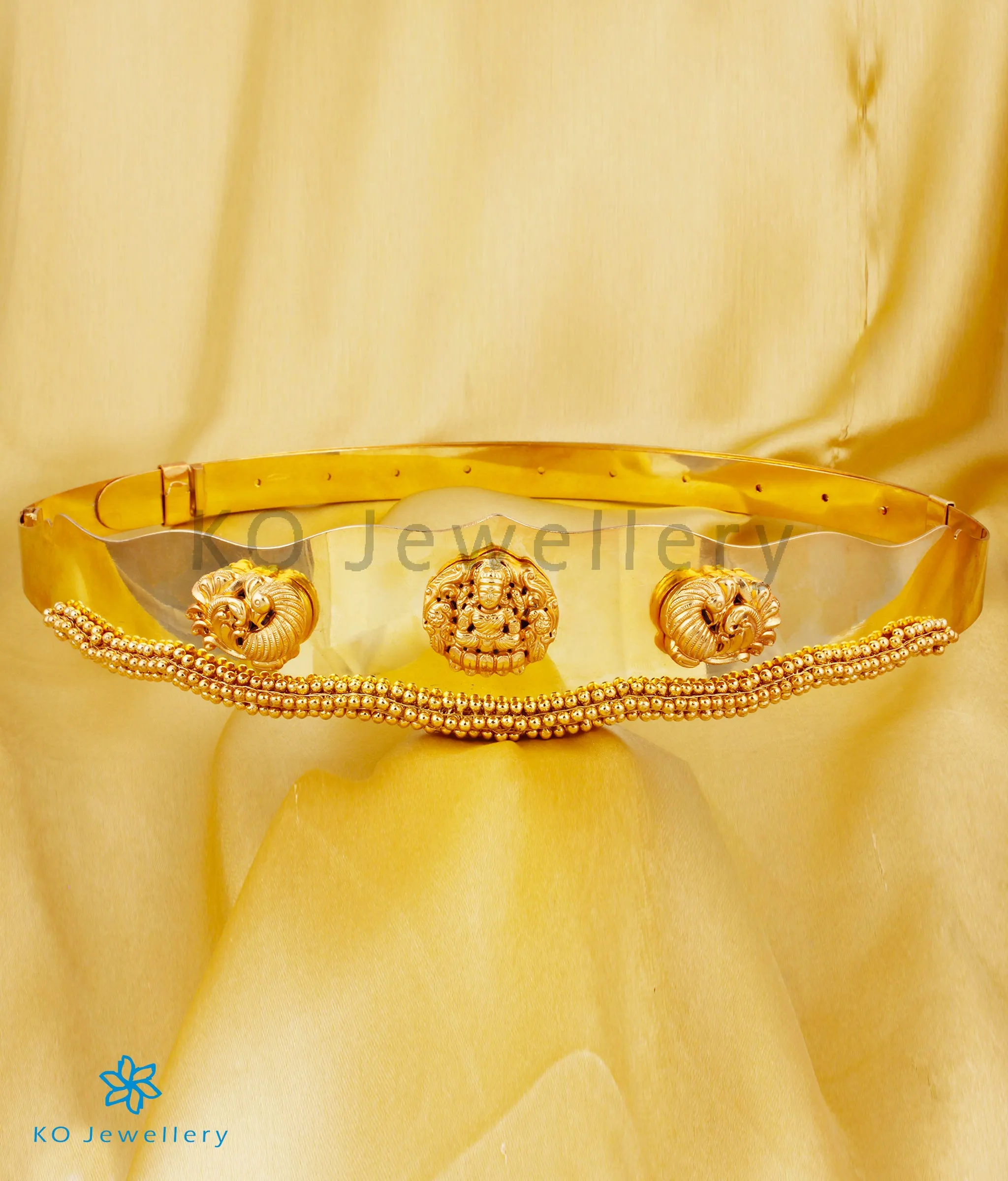 The Chandanalakshmi Silver Oddiyanam Waist belt