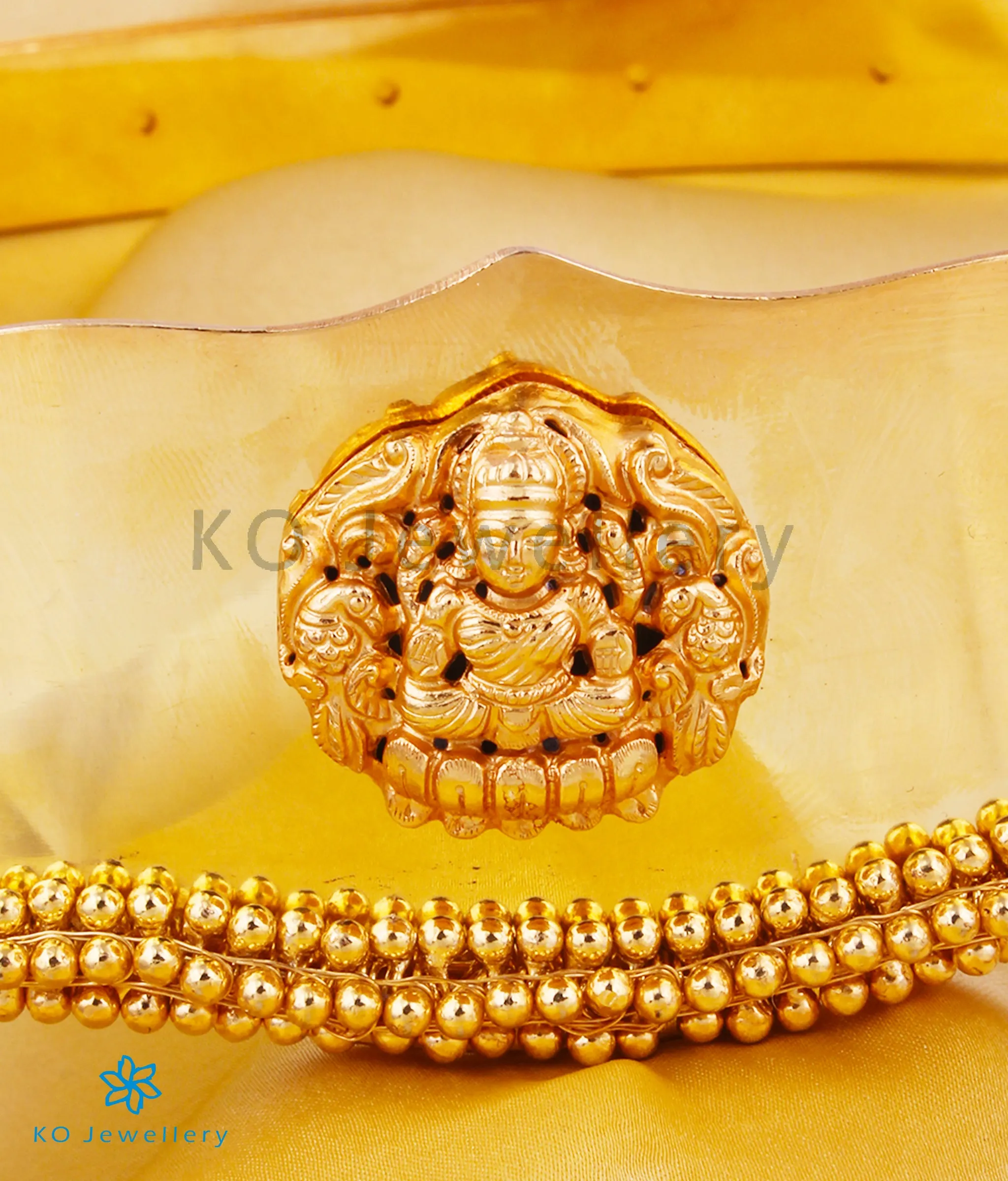 The Chandanalakshmi Silver Oddiyanam Waist belt