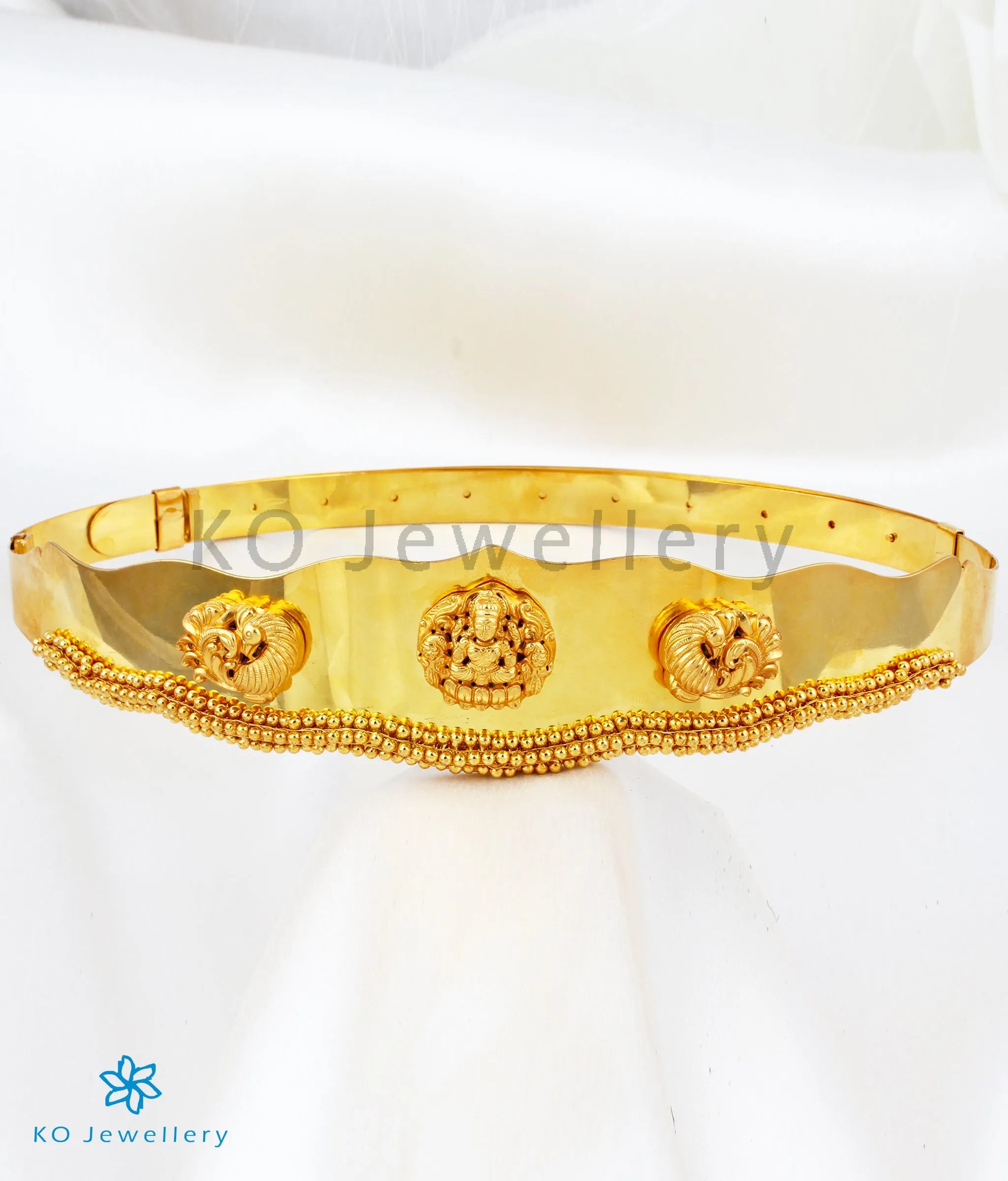 The Chandanalakshmi Silver Oddiyanam Waist belt