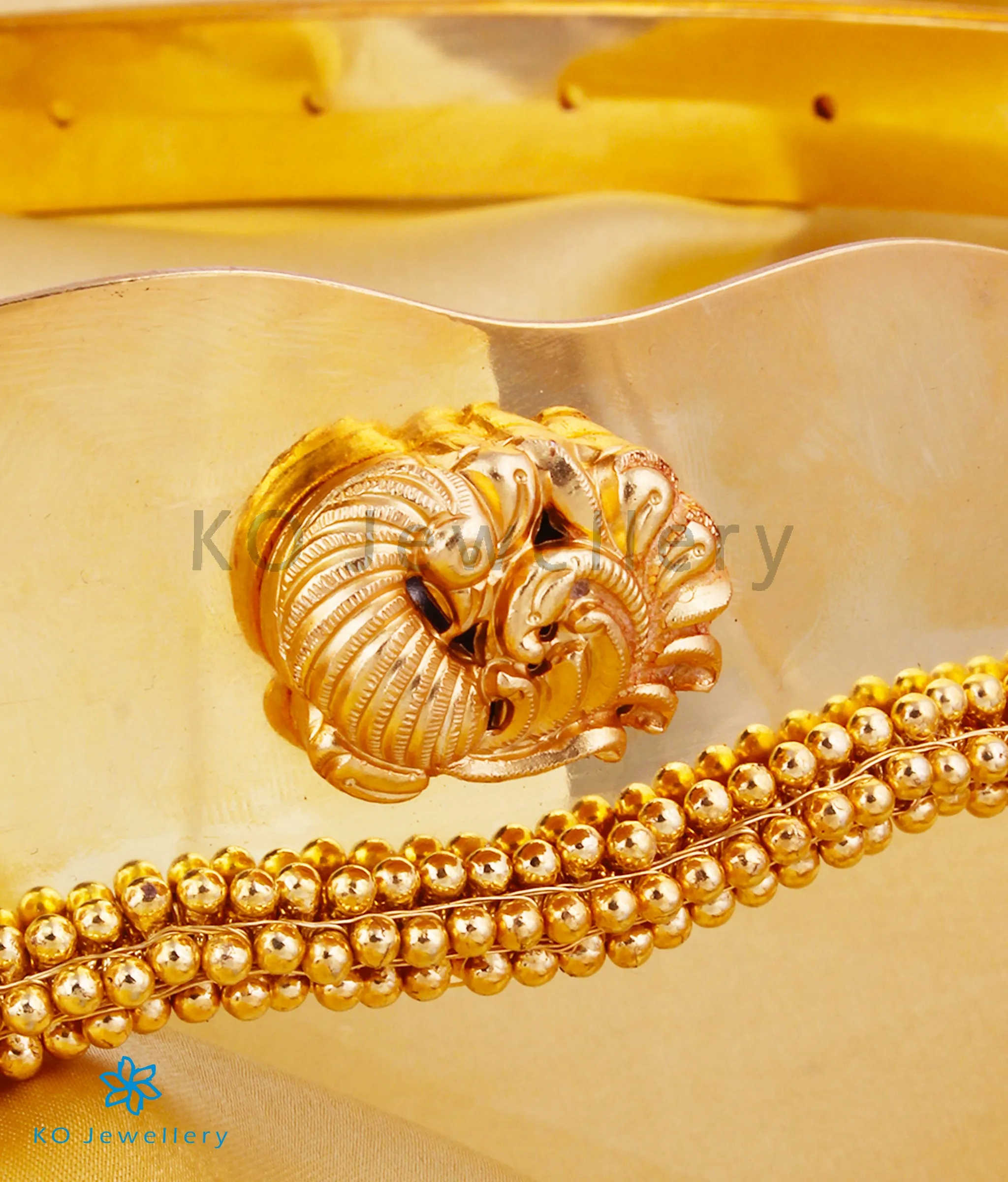 The Chandanalakshmi Silver Oddiyanam Waist belt
