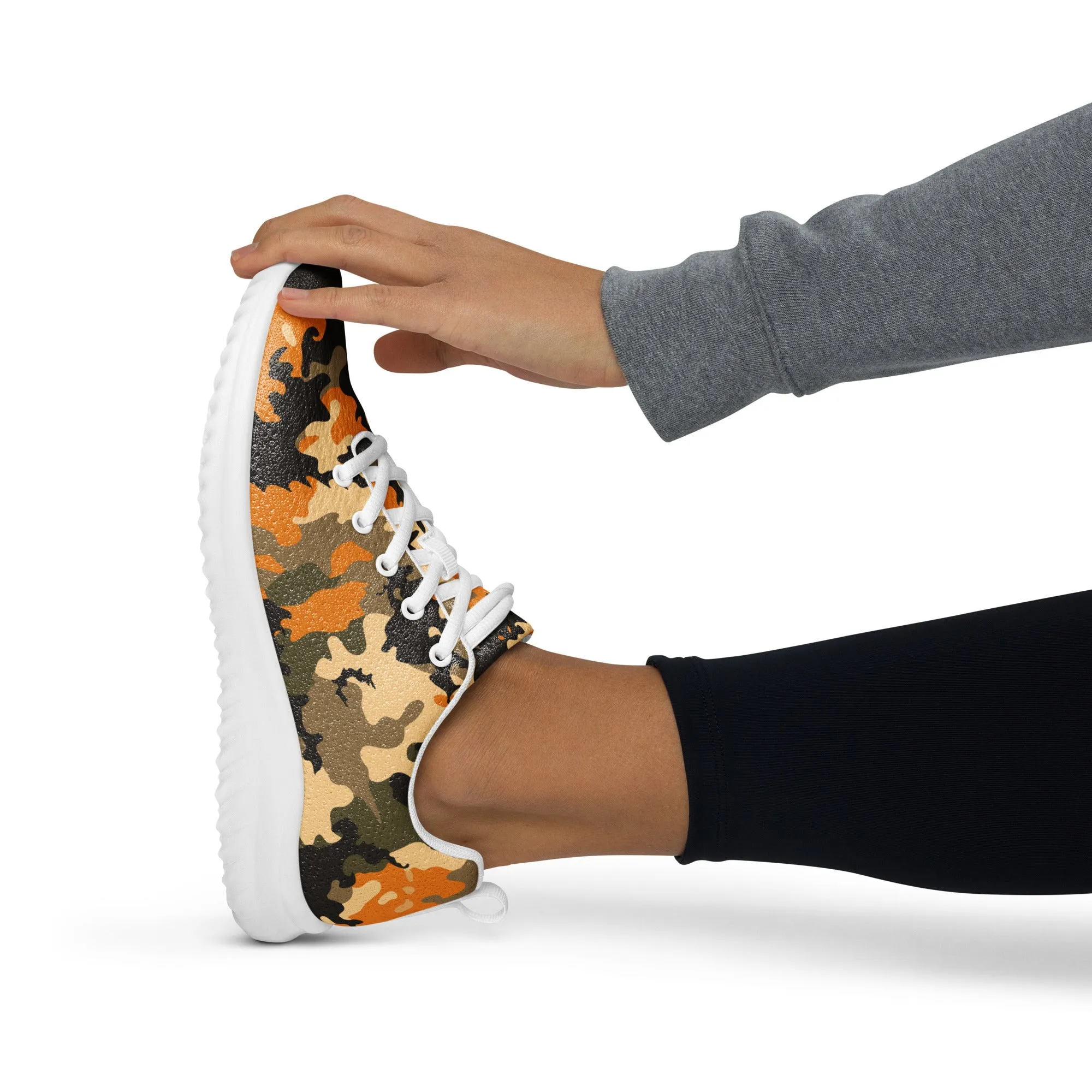 The Enigmatic Beauty Camouflage Athletic Shoes