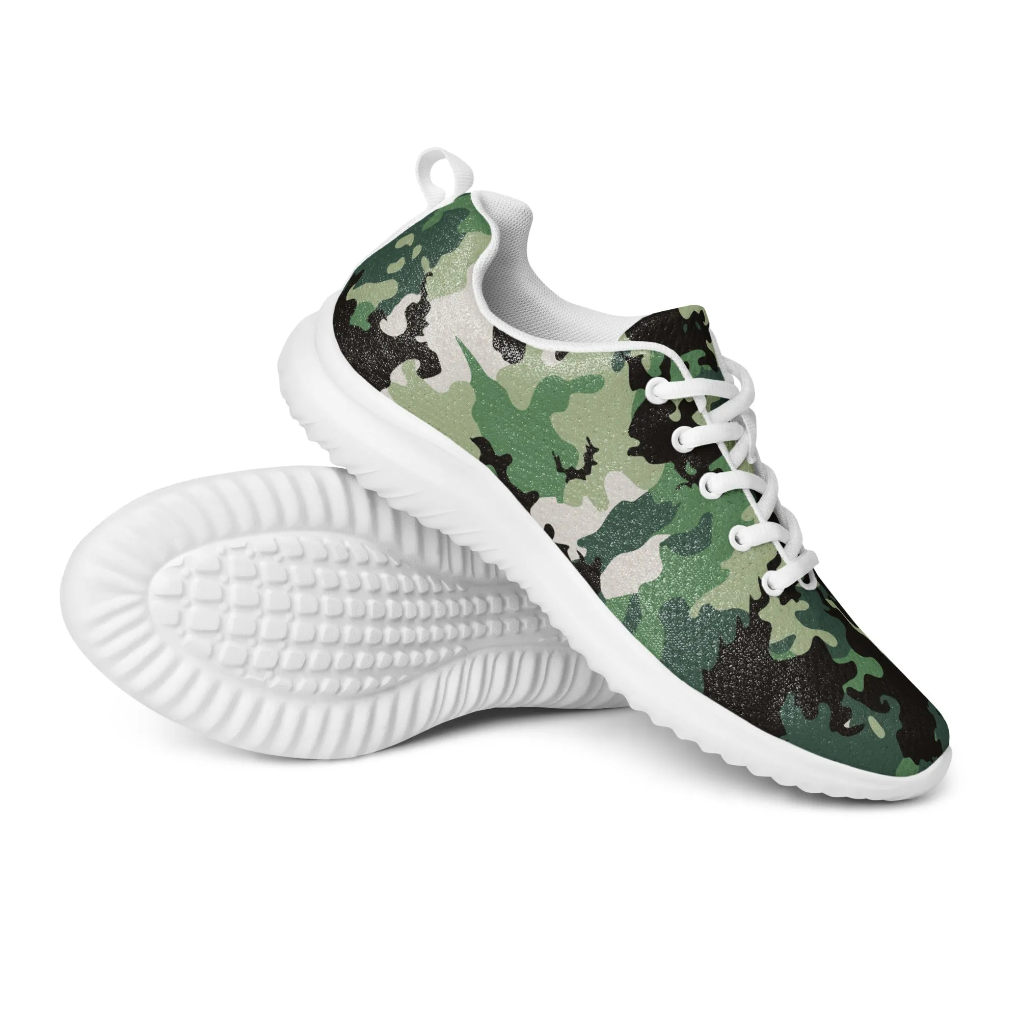 The Enigmatic Beauty Camouflage Athletic Shoes