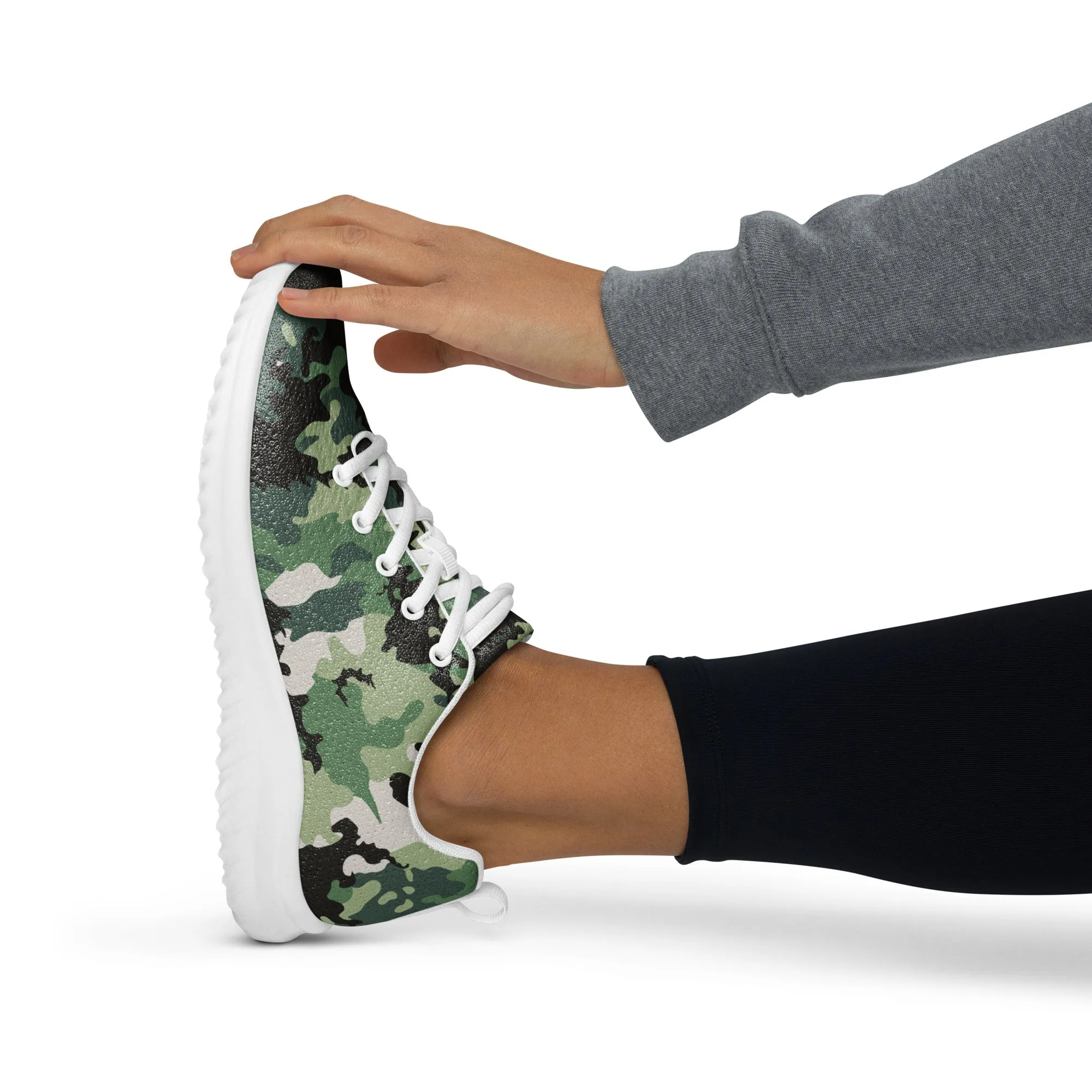The Enigmatic Beauty Camouflage Athletic Shoes