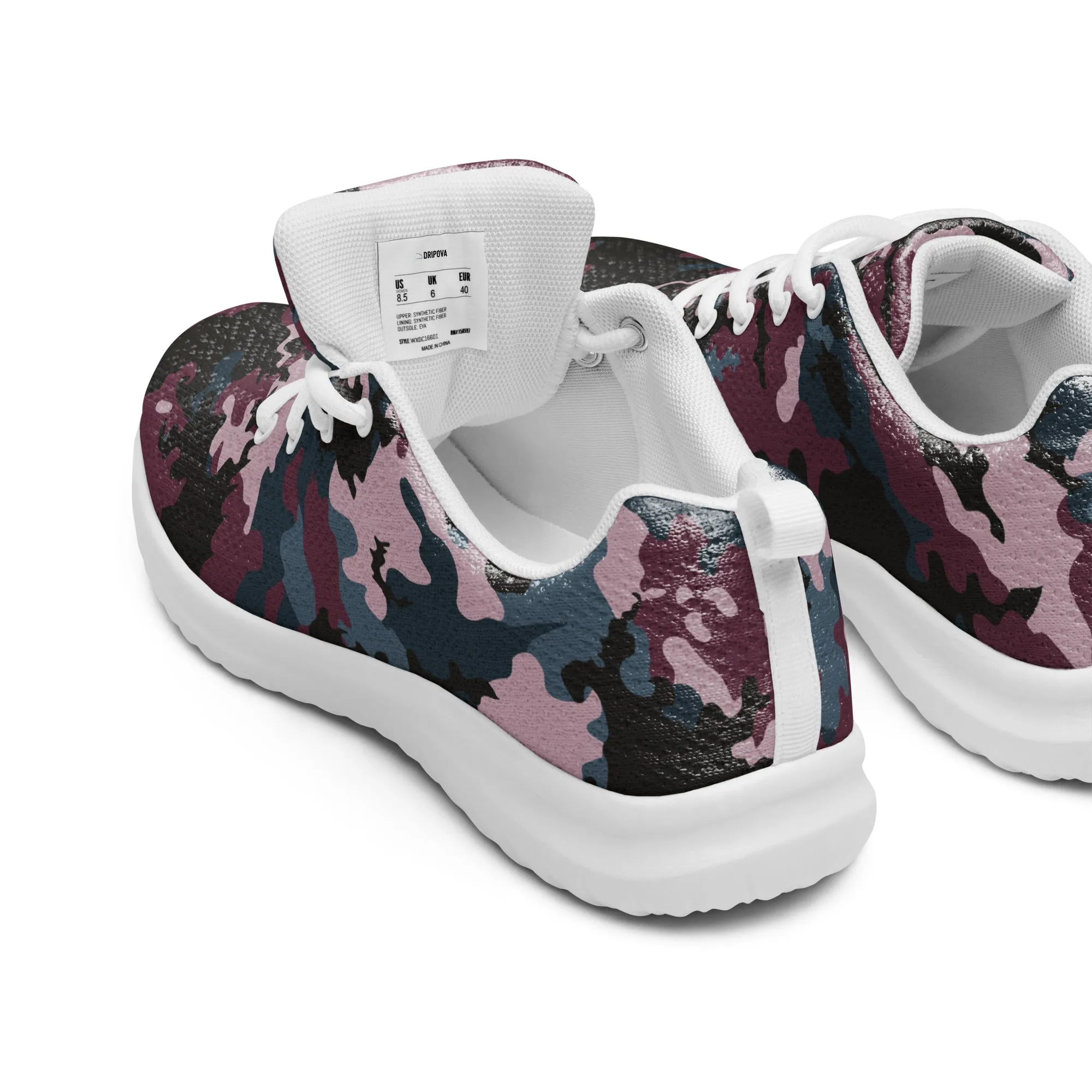 The Enigmatic Beauty Camouflage Athletic Shoes