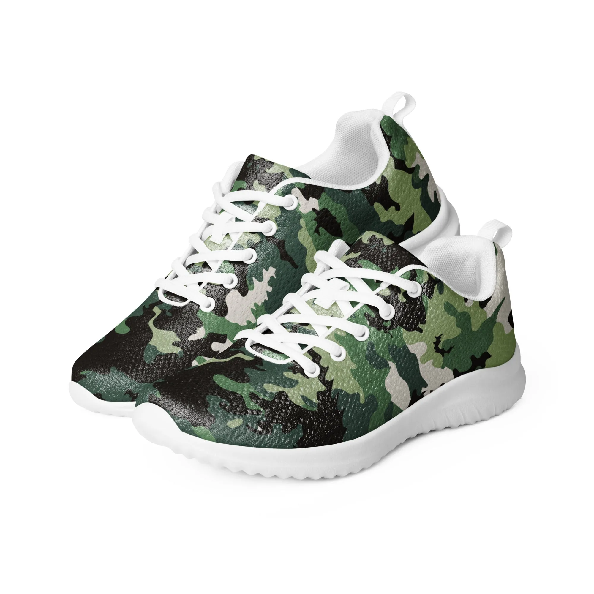 The Enigmatic Beauty Camouflage Athletic Shoes