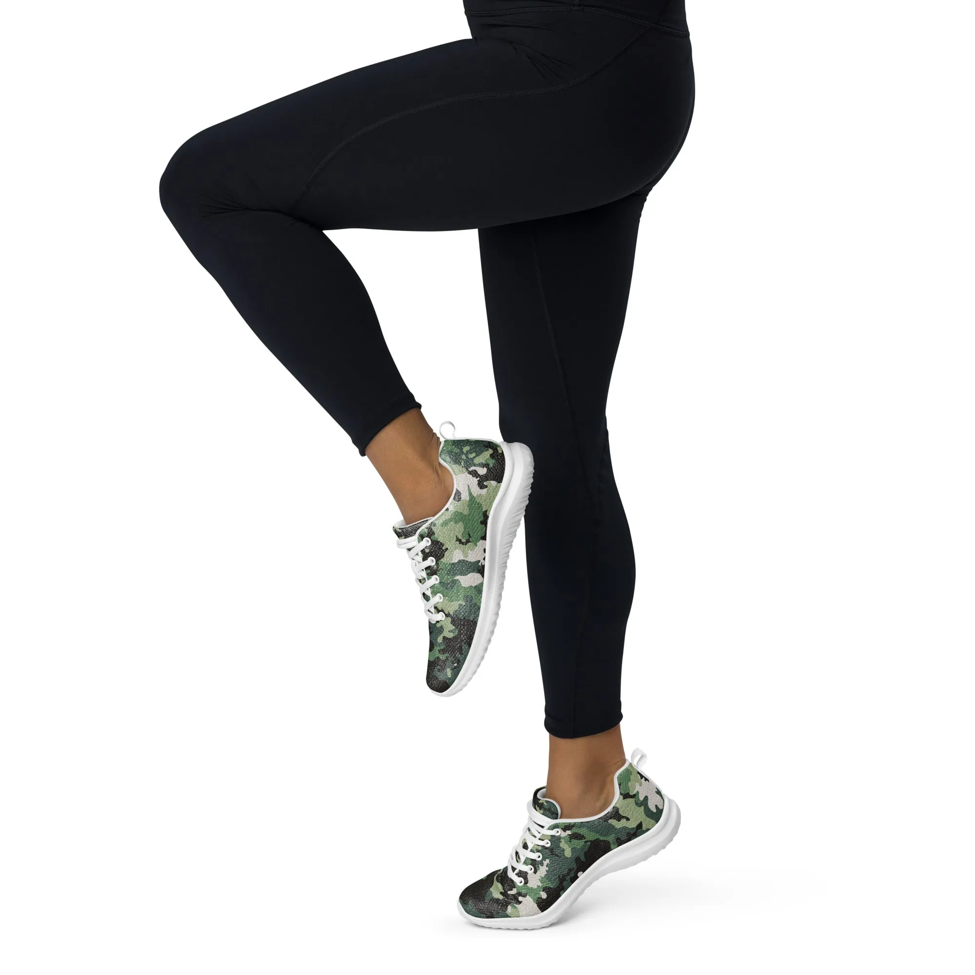 The Enigmatic Beauty Camouflage Athletic Shoes