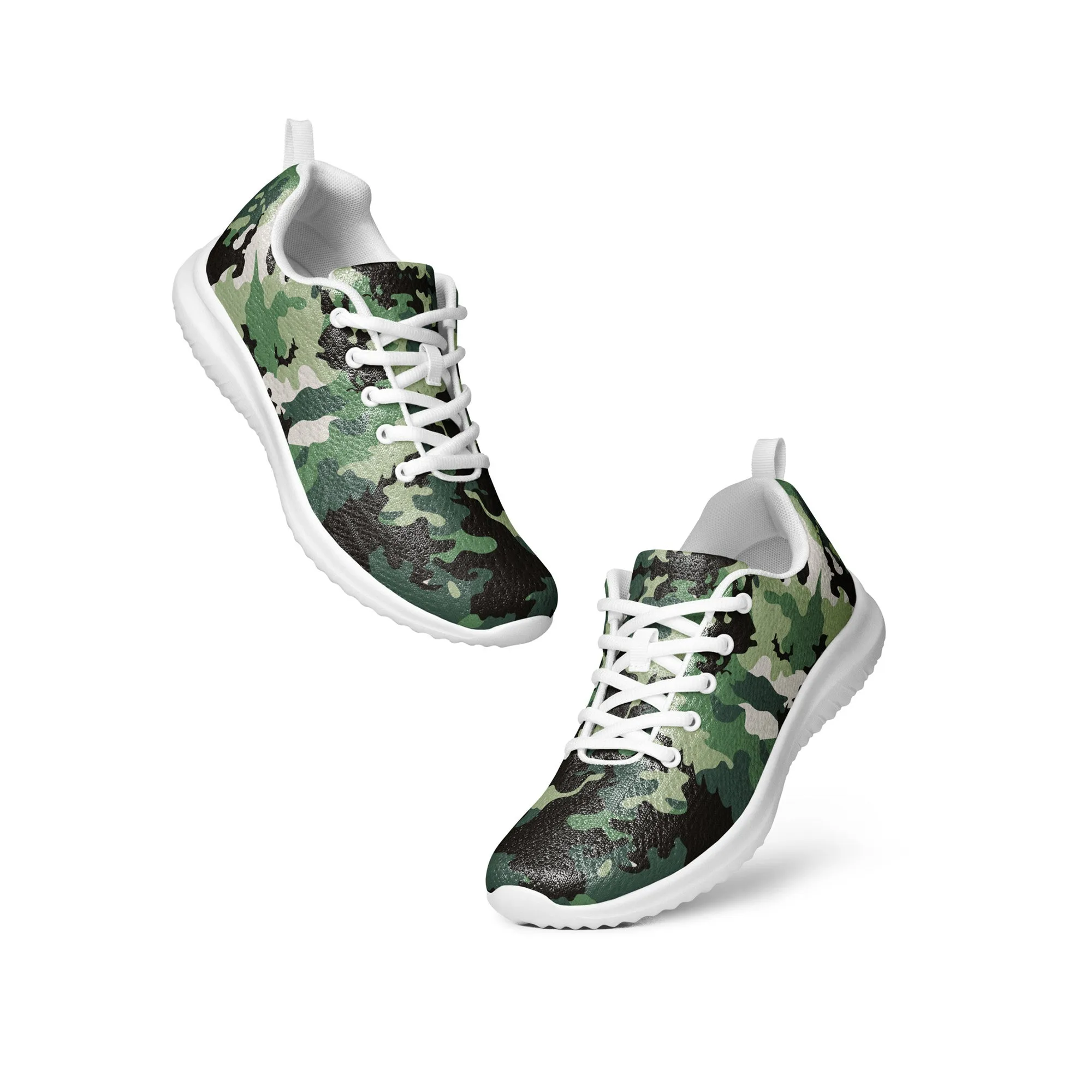 The Enigmatic Beauty Camouflage Athletic Shoes
