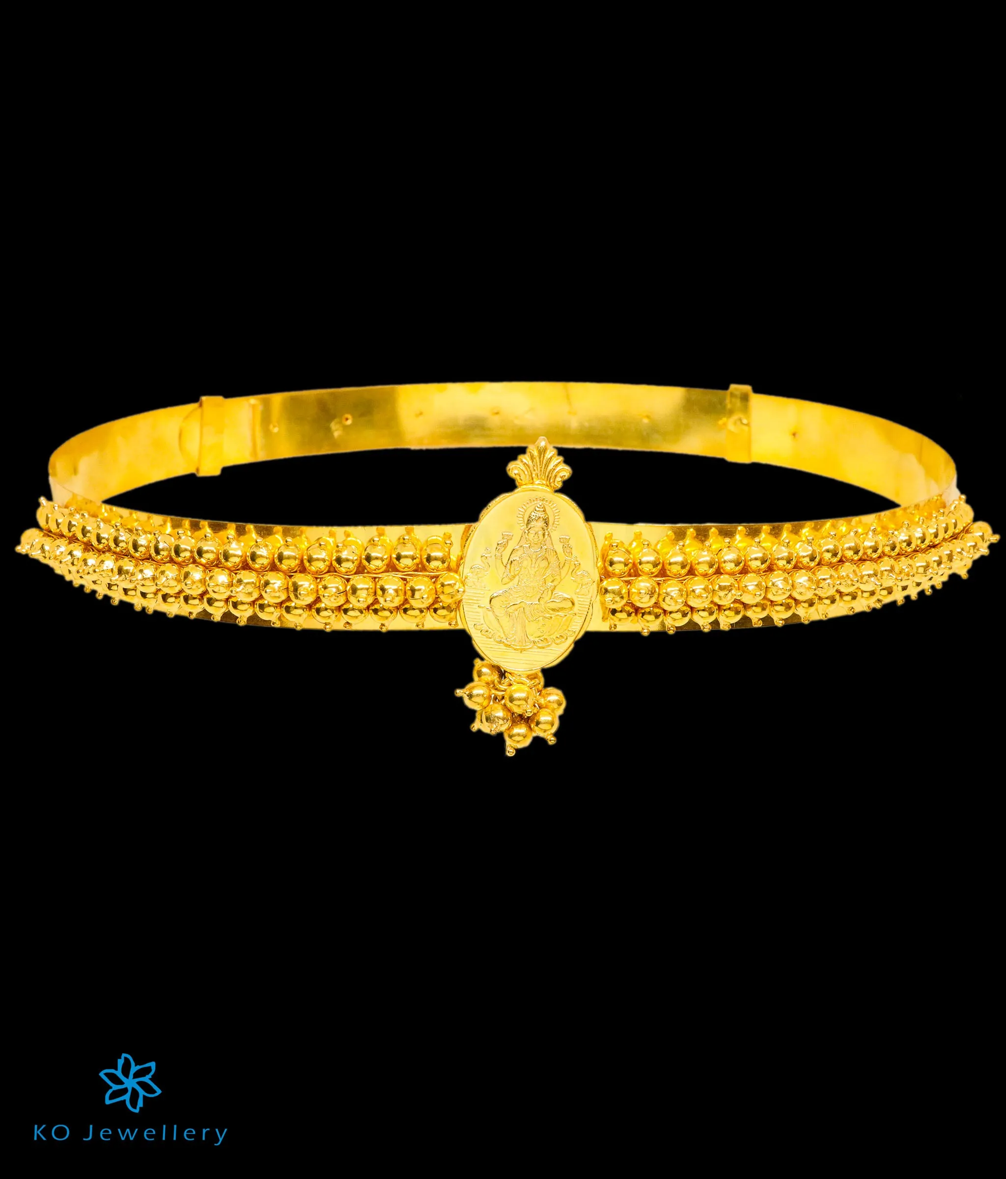 The Harita Silver Oddiyanam Waist belt