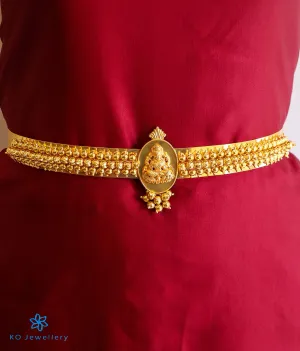 The Harita Silver Oddiyanam Waist belt