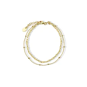 THE LAYERED ANKLET