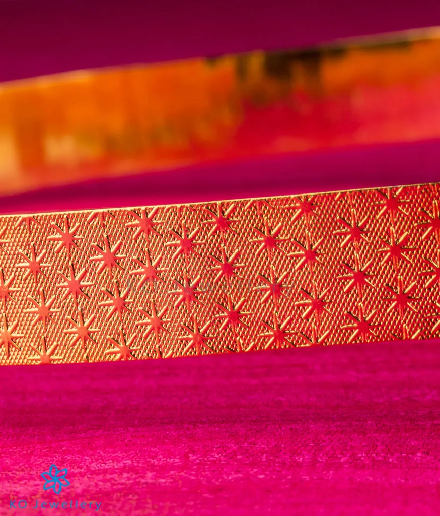 The Mayuraka Silver Peacock Oddiyanam Waist belt