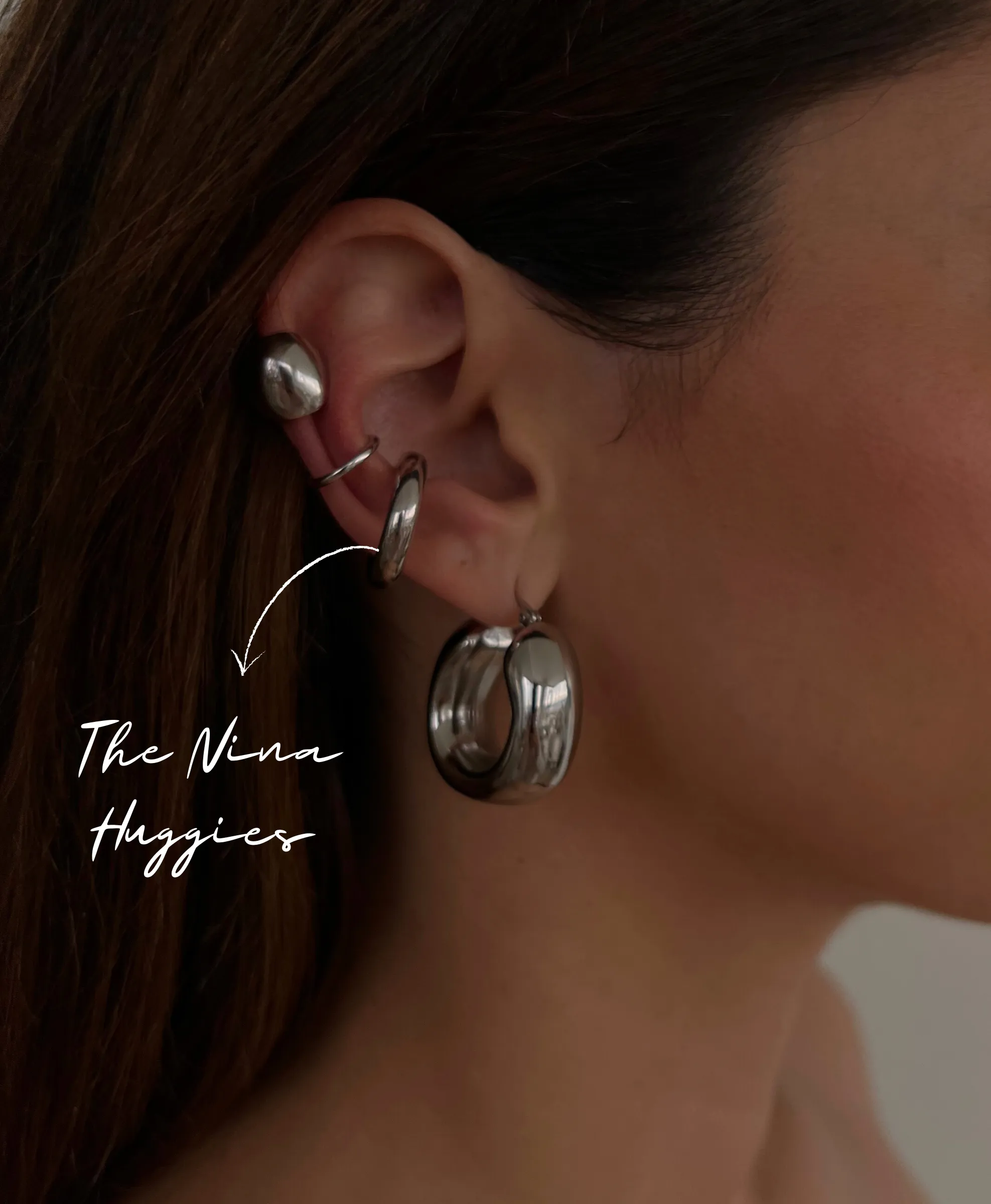 The Nina Huggie Ear Cuff