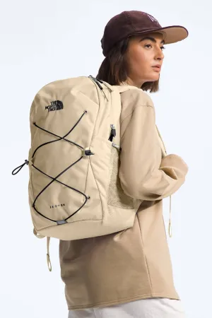 The North Face Jester Backpack for Women in Gravel/TNF Black | NF0A3VXG-4D5