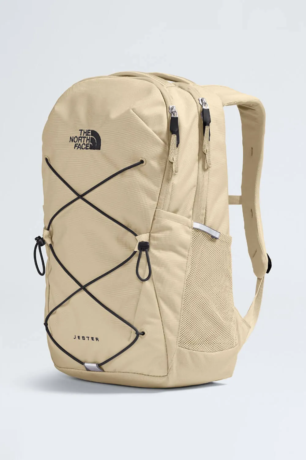 The North Face Jester Backpack for Women in Gravel/TNF Black | NF0A3VXG-4D5