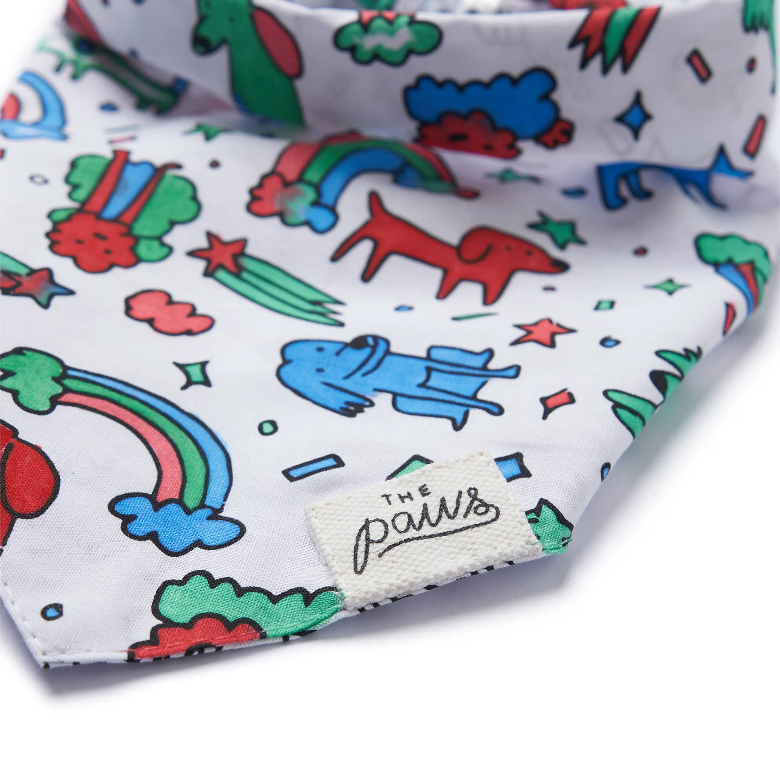 The Paws - Coloring Bandana for Kids and Adults 