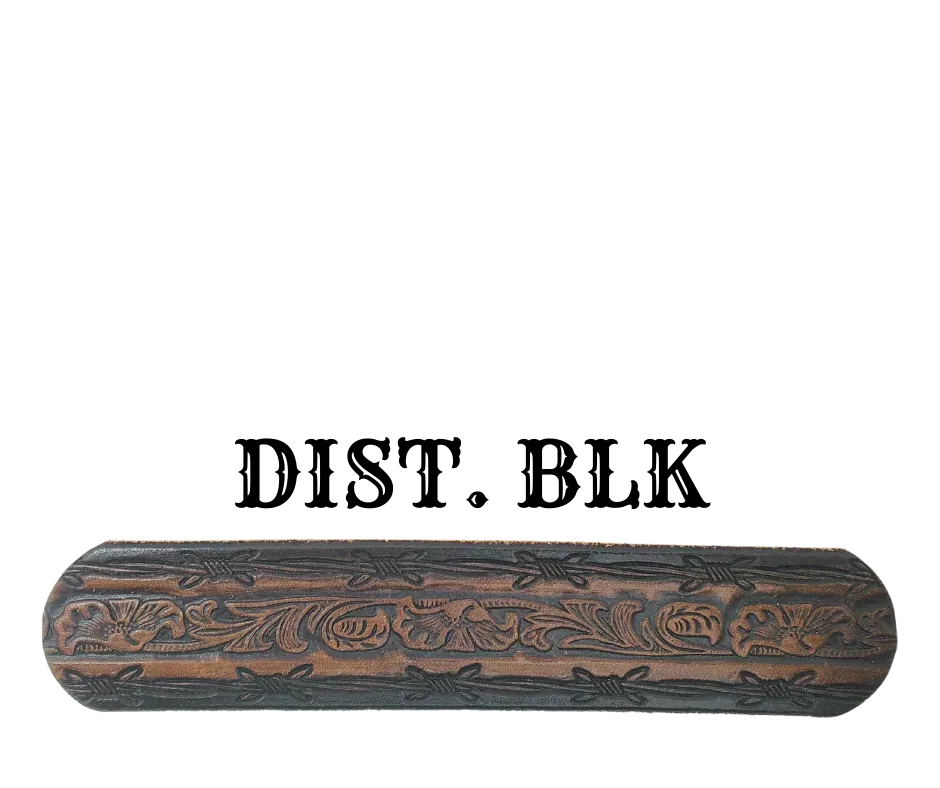 The "Bandit" Leather Name Belt