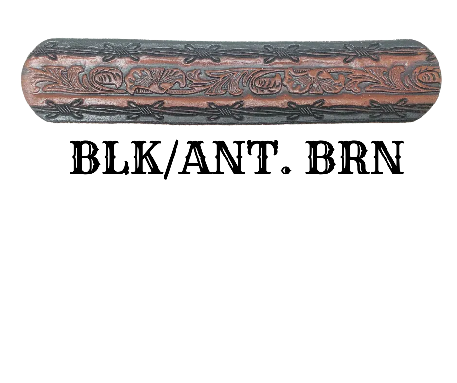 The "Bandit" Leather Name Belt