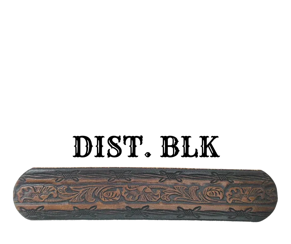 The "Bandit" Leather Name Belt