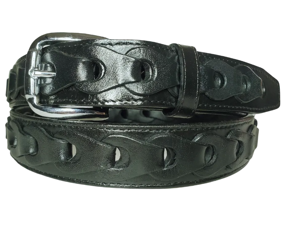The "Mayan" Casual Leather Belt