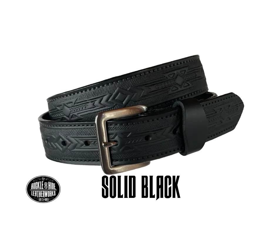 The "Mr. Ringo" Name Leather Belt