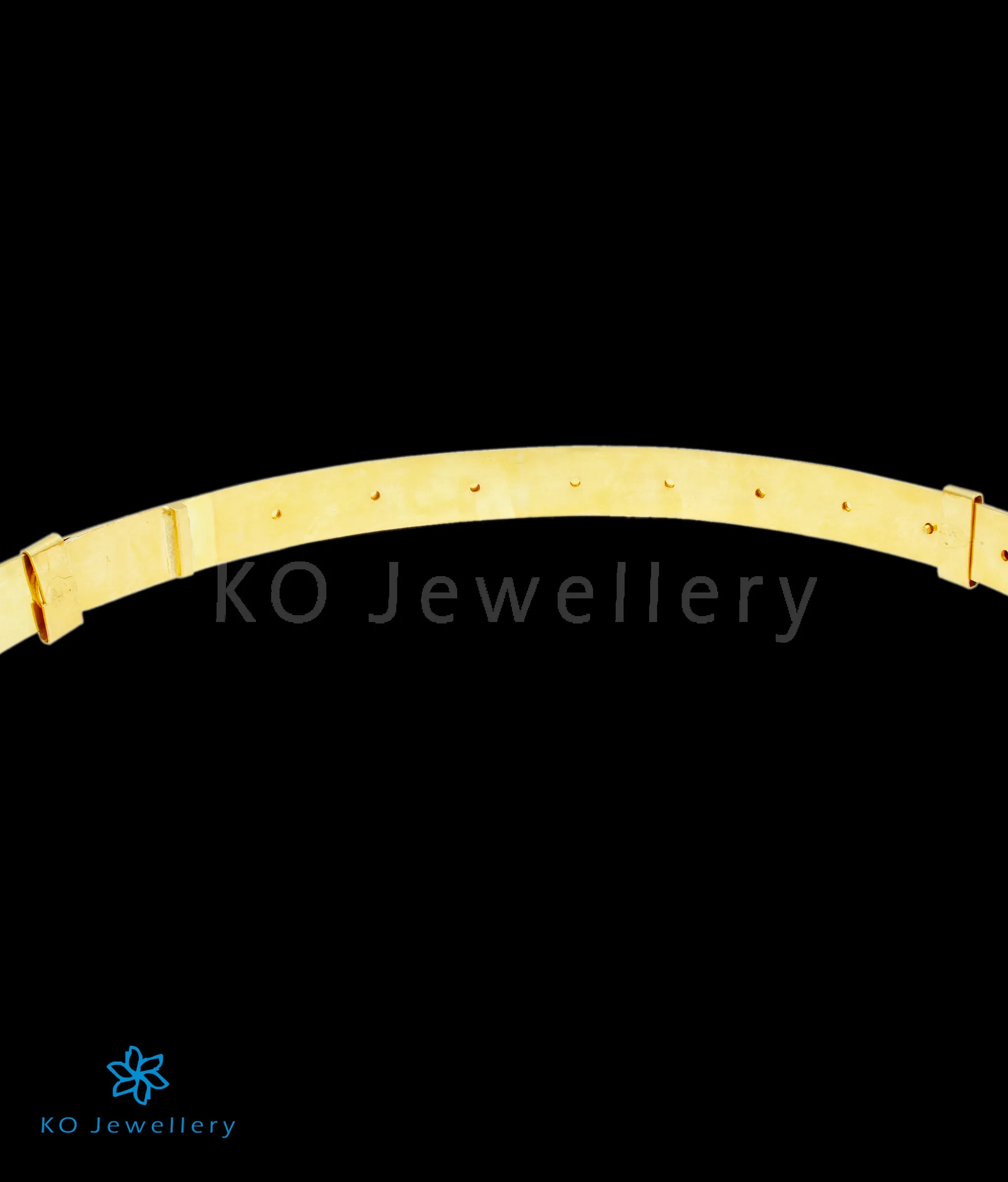 The Shringara Silver Oddiyanam Waist belt